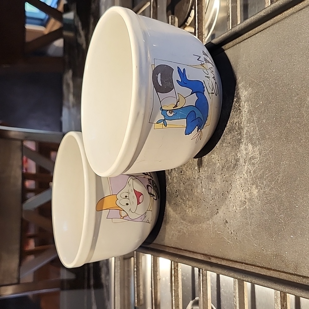 Kellog Deep Cereal Bowls Set of 2